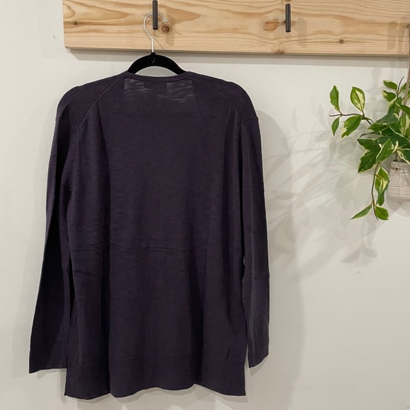 Madewell Bradley Cardigan Sweater Dark Cadet Small - Picture 6 of 7